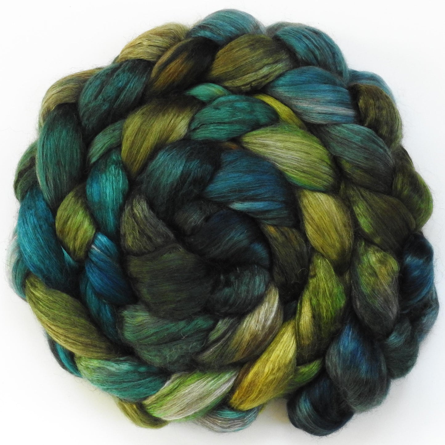 Pesto (5.6 oz) - Yak/ Mulberry silk top - (50/50)