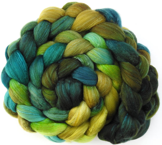 Pesto (6 oz) - Organic Polwarth / Tussah silk (80/20)