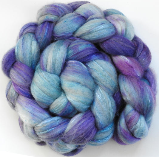 Sweet Dreams - Glazed Solid - Batt in a Braid #5- Merino/ Camel/ silk/ faux cashmere/ firestar (25/25/25/12/12)