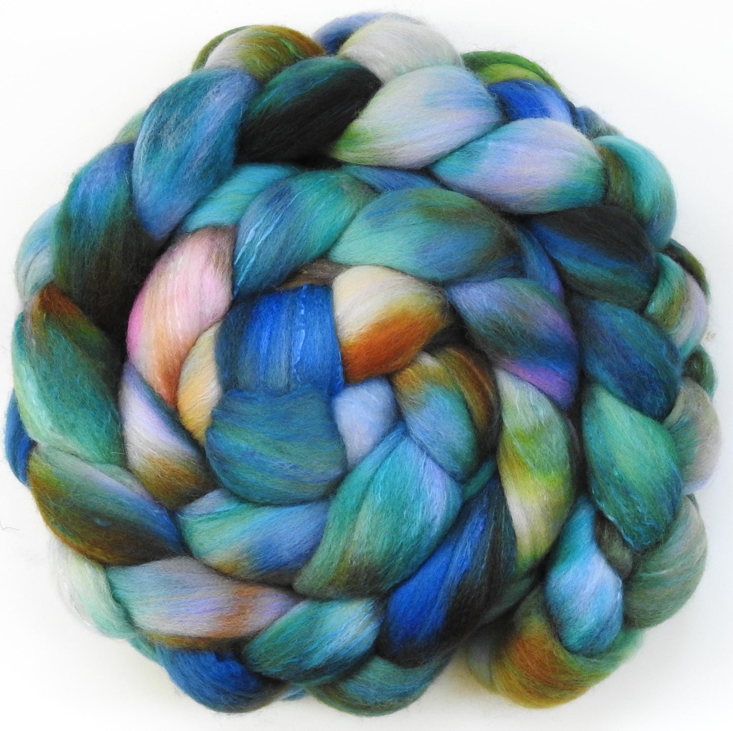 Flight of Fancy (6.1 oz) - Fusion Series - Organic Polwarth / Tussah silk (80/20)