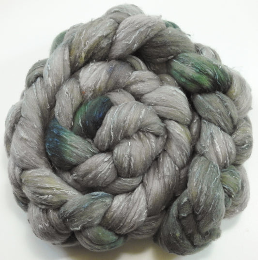 Silver Spoon (5.4 oz)- 25 micron Merino/ Silk Slubs (70/30)