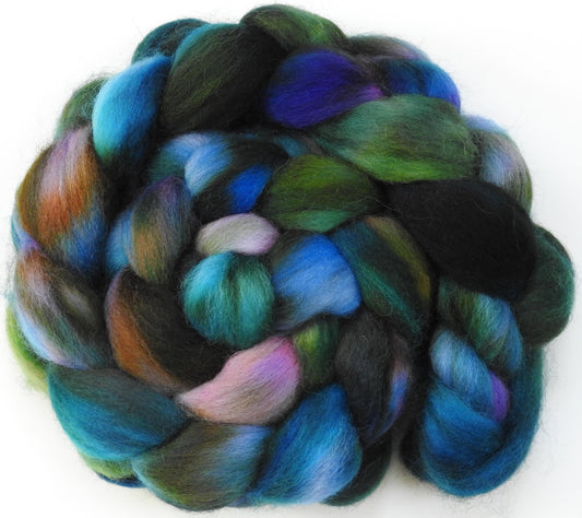 Flight of Fancy (5.5 oz) - Batt in a Braid #43 - Dorset/Cheviot/Kid Mohair (60/20/20)