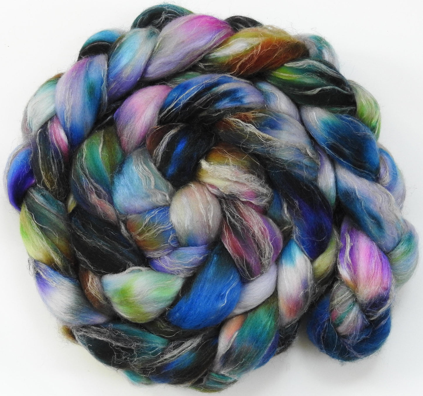 Flight of Fancy -Fusion Series - Merino/ Tussah Silk/ Natural Flax (50/25/25)