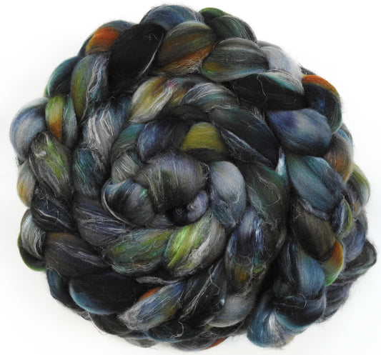 Nuts & Bolts (5.6 oz) -Fusion Series- Merino/ Tussah Silk/ Natural Flax (50/25/25)