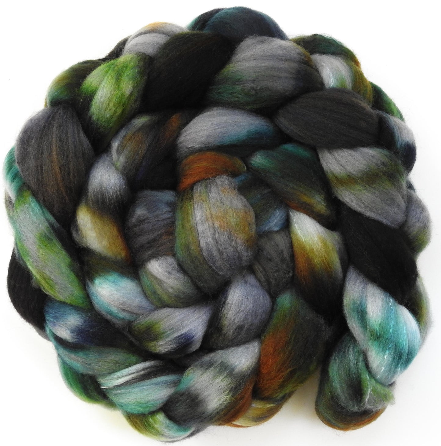 Nuts & Bolts (6 oz) - Fusion Series - Organic Polwarth / Tussah silk (80/20)