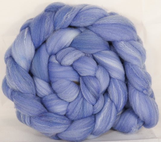 Hand dyed top for spinning - (5.4 oz.) Targhee/silk/ bamboo ( 80/10/10) - Inglenook Fibers