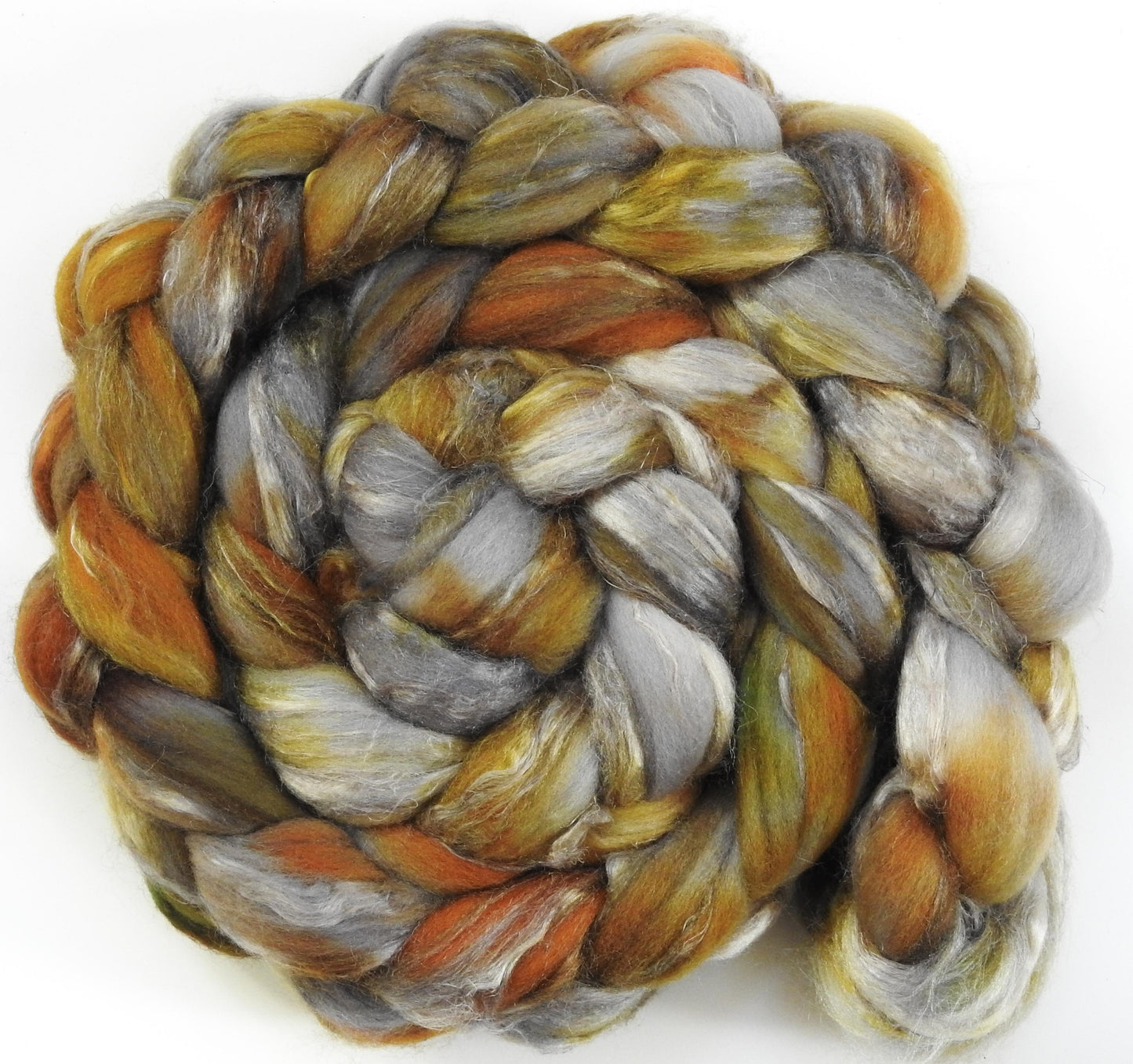 Metallurgy (5.4 oz) - Merino/ Tussah Silk/ Natural Flax (50/25/25)