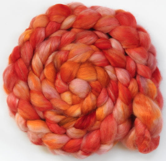 100% Pure Cashmere -Hibiscus - Glazed Solid