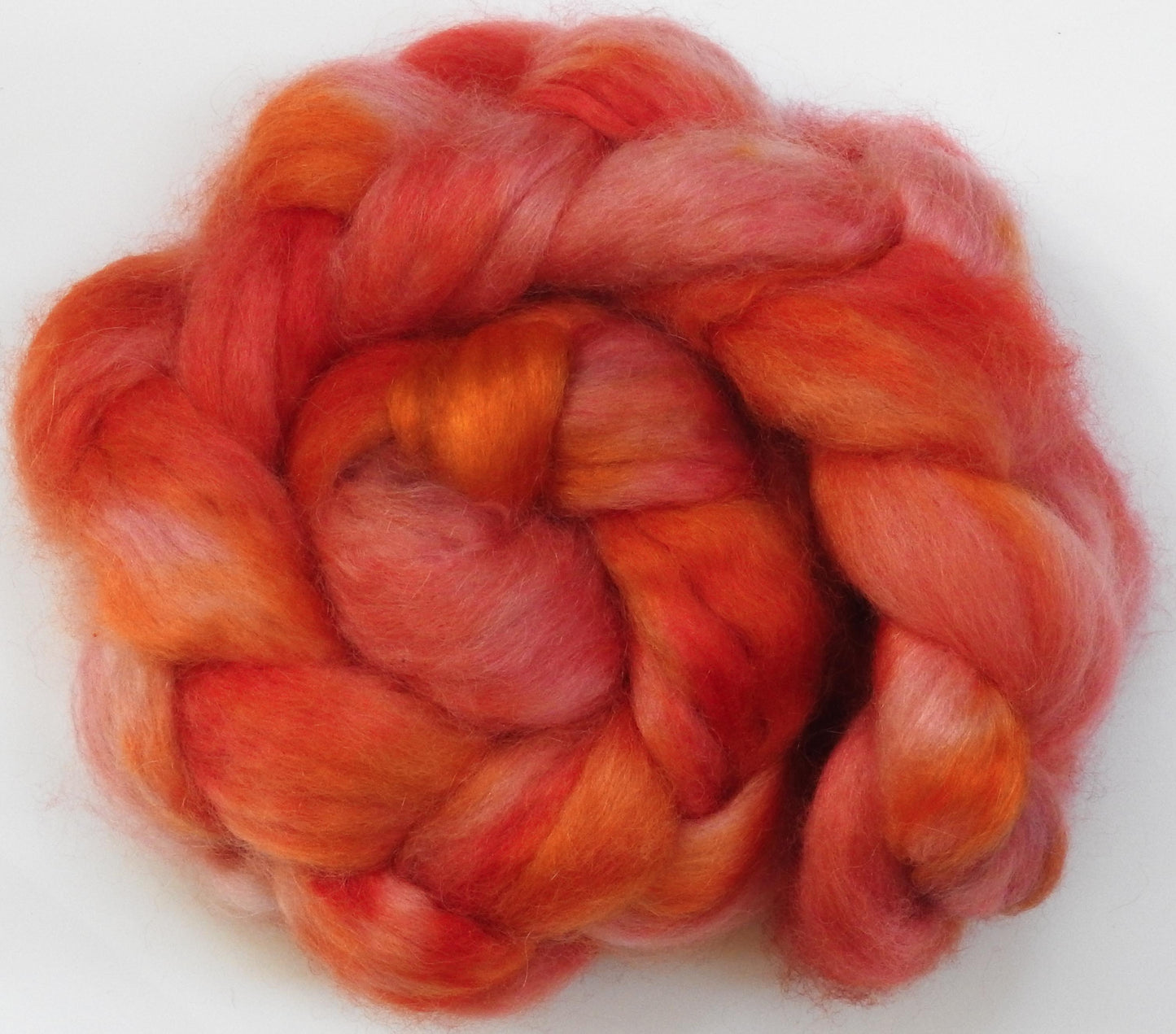 100% Pure Cashmere -Hibiscus - Glazed Solid
