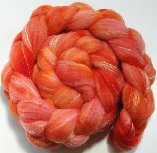 Coral Canna (5.5 oz)- Targhee/silk/ bamboo (80/10/10)