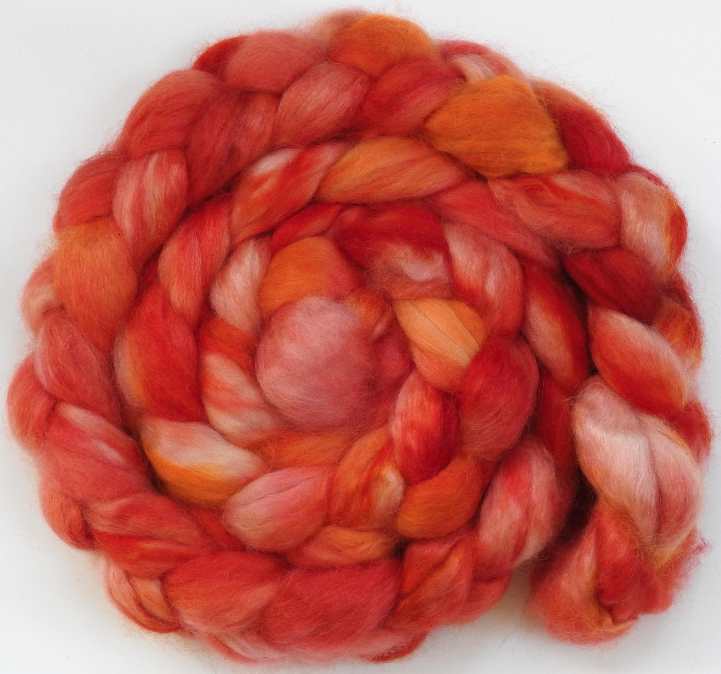 100% Pure Cashmere -Hibiscus - Glazed Solid