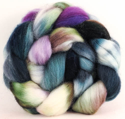 Batt in a Braid #43 -Oysters (5.7 oz.) - Dorset/Cheviot/Kid Mohair (60/20/20)