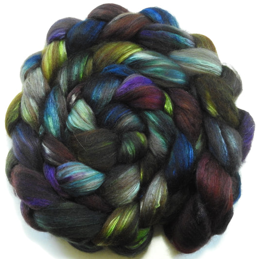 Sleepy Hollow- 18.5 mic merino/ camel/ brown alpaca/ mulberry silk/ (40/20/20/20)