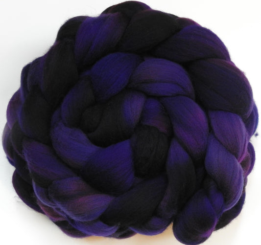 Queen of the Night- (5.6 oz.)- Glazed Solid- Organic Polwarth