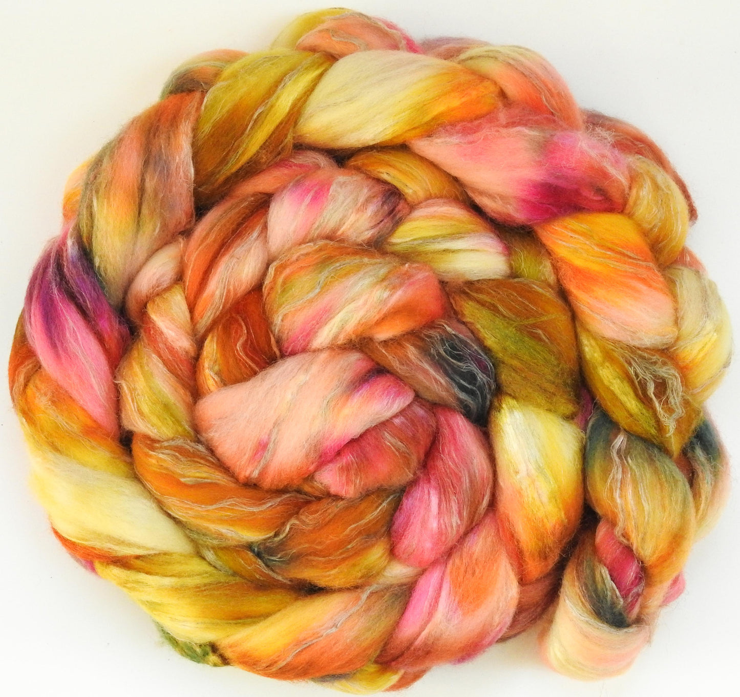 Walkin' on Sunshine -Fusion Series - Merino/ Tussah Silk/ Natural Flax (50/25/25)