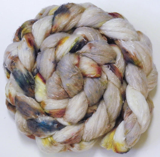 Meringue (5.4 oz)- 25 micron Merino/ Silk Slubs (70/30)