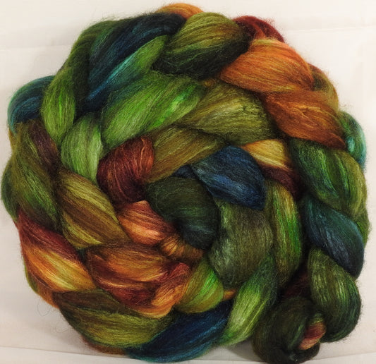 Mixed UK Bfl/ Tussah Silk  ( 75/25) -6.7 oz. - Inglenook Fibers