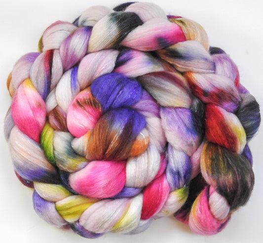 Crocus Pageant -(6.6 oz)  Fusion Series - Organic Polwarth / Tussah silk (80/20)