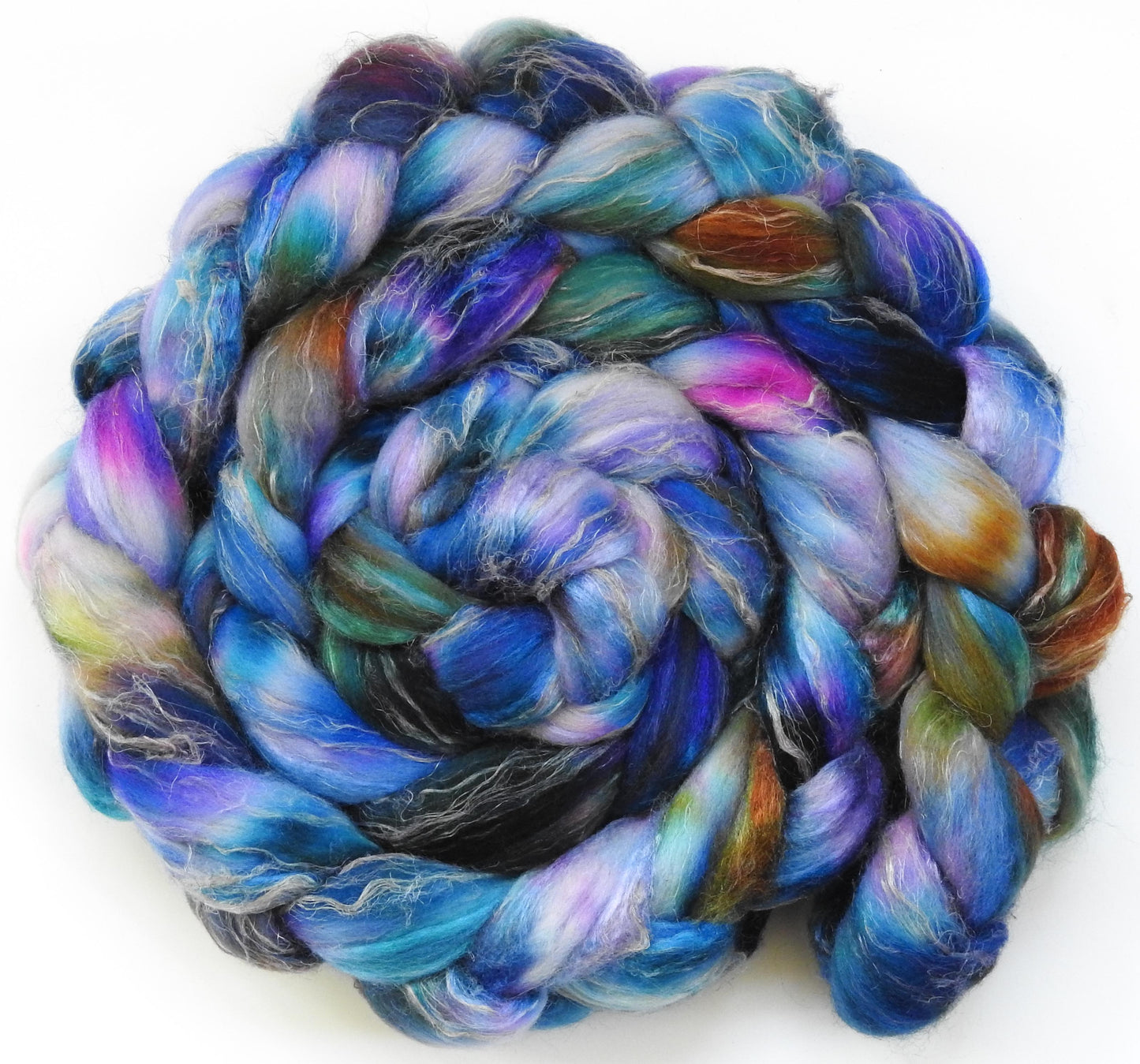 Flight of Fancy -Fusion Series - Merino/ Tussah Silk/ Natural Flax (50/25/25)