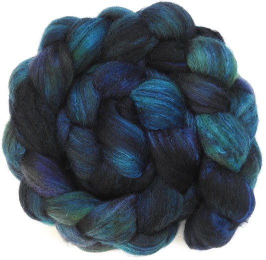 Bat Cave (5.8 oz) -Fusion Series-  Humbug Shetland/ Mulberry Silk (75/25)
