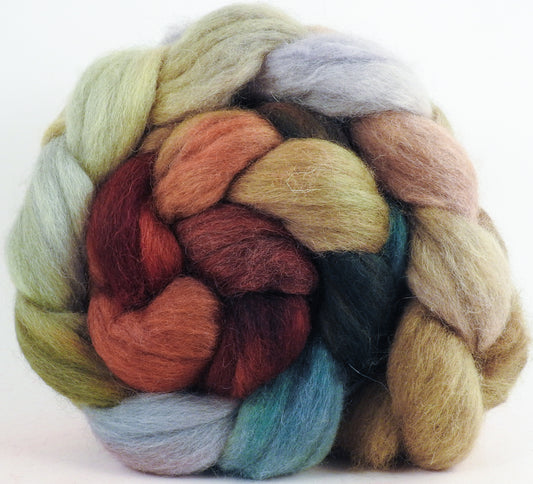 Batt in a Braid #43 - Winter Beech (5.6 oz.) - Dorset/Cheviot/Kid Mohair (60/20/20)