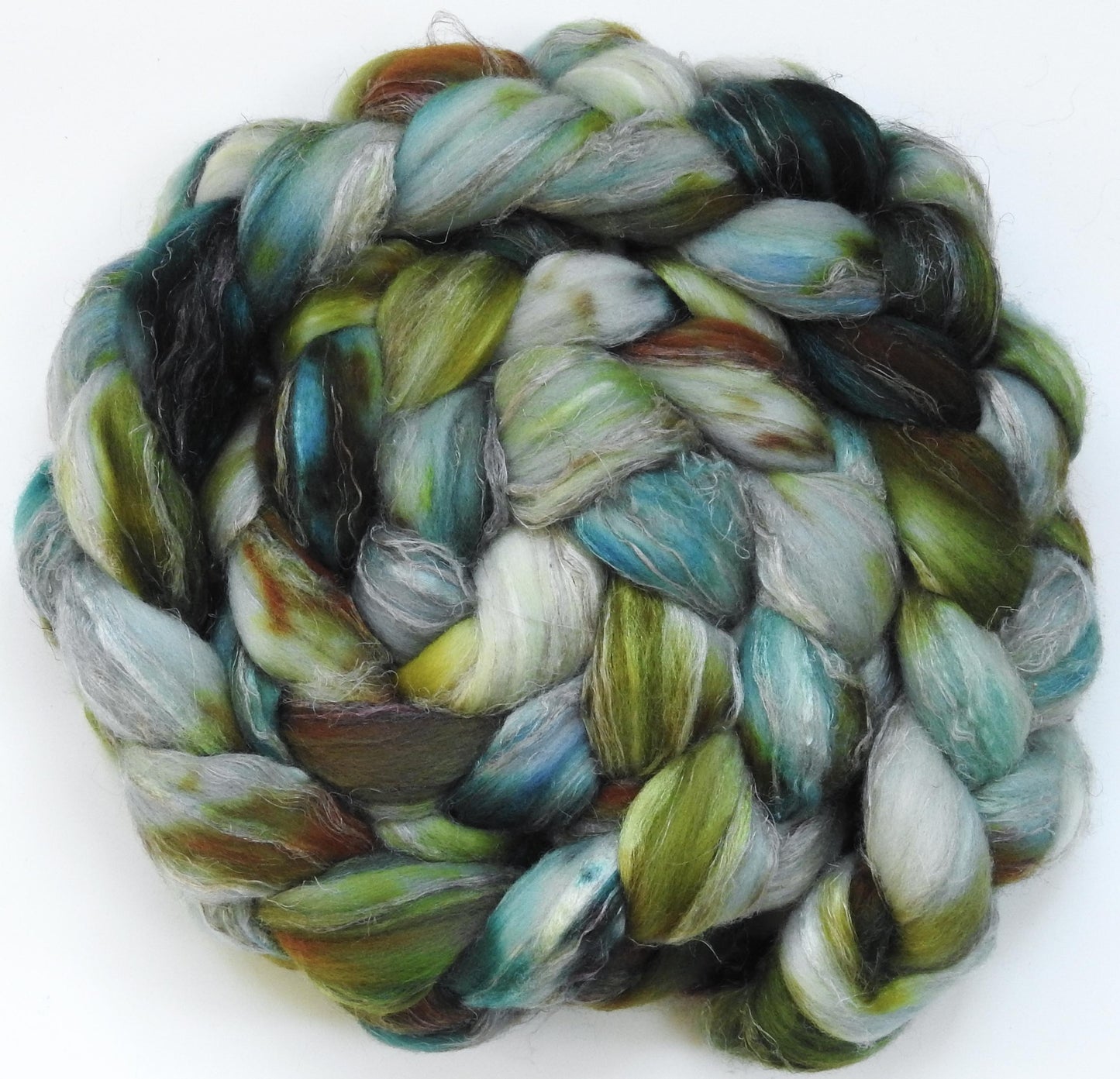 Stonecrop (5.8 oz)-Fusion Series - Merino/ Tussah Silk/ Natural Flax (50/25/25)