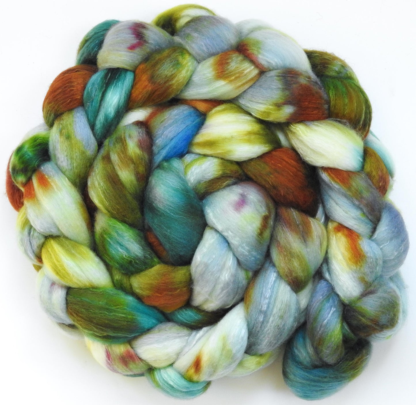 Stonecrop (5.6 oz) - Fusion Series - Organic Polwarth / Tussah silk (80/20)