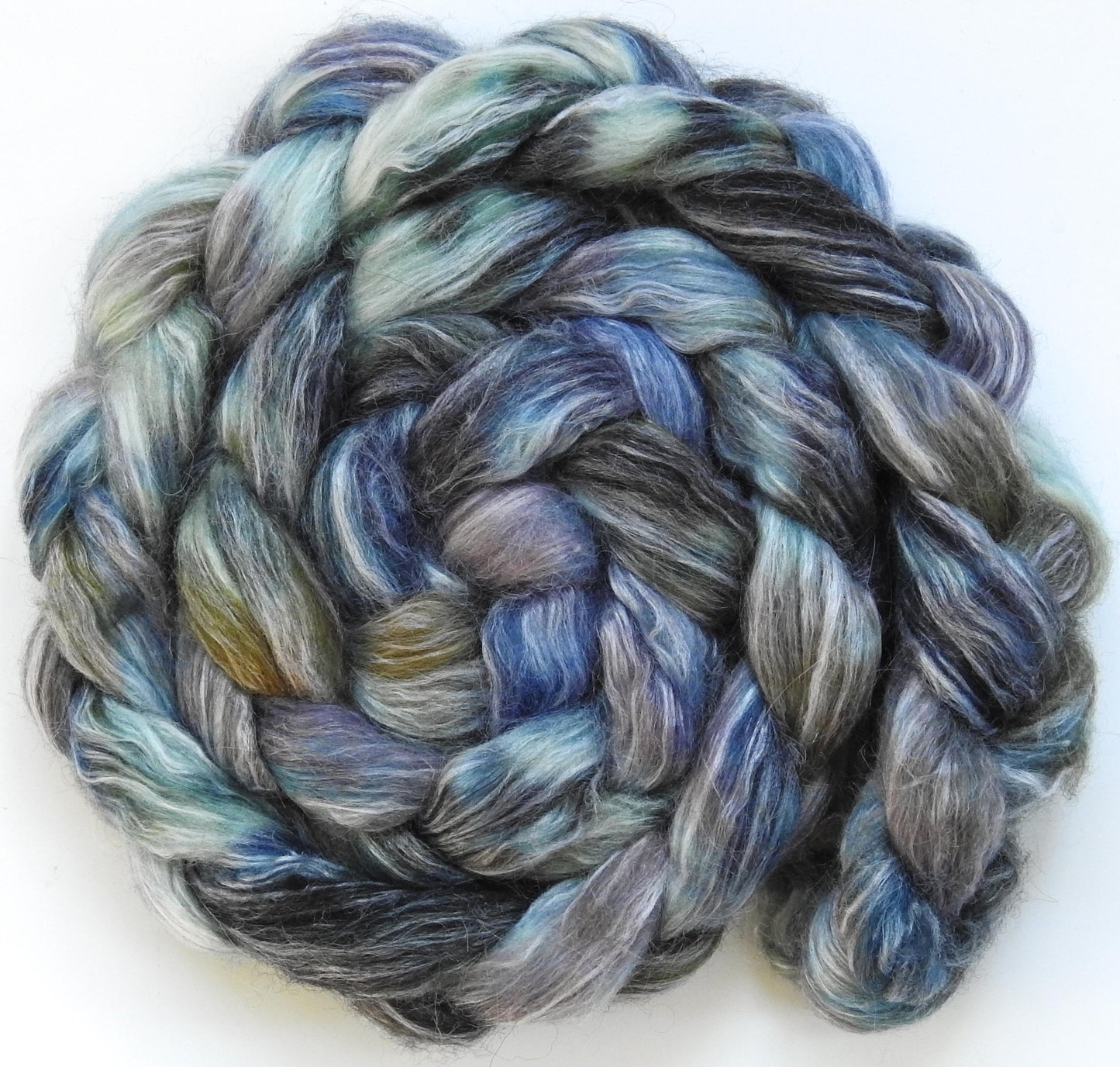 Storm Chaser (5.5 oz.)- Glazed Series -White-faced Woodland/ Ramie/ Llama/ Bamboo (35/35/15/15)