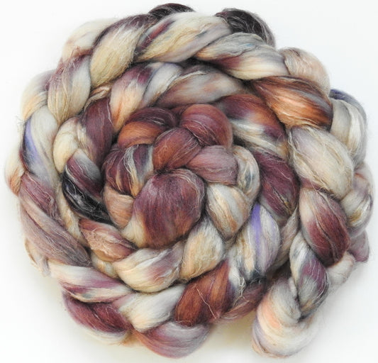 Victoria -Glazed Solid - Merino/ Tussah Silk/ Natural Flax (50/25/25)