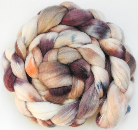 Victoria (5.7 oz) - Glazed Solid - Organic Polwarth / Tussah silk (80/20)