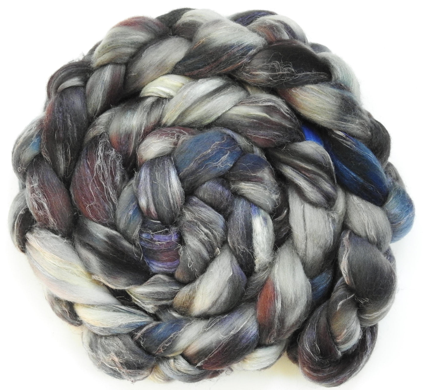 Otter -Glazed Solid - Merino/ Tussah Silk/ Natural Flax (50/25/25)