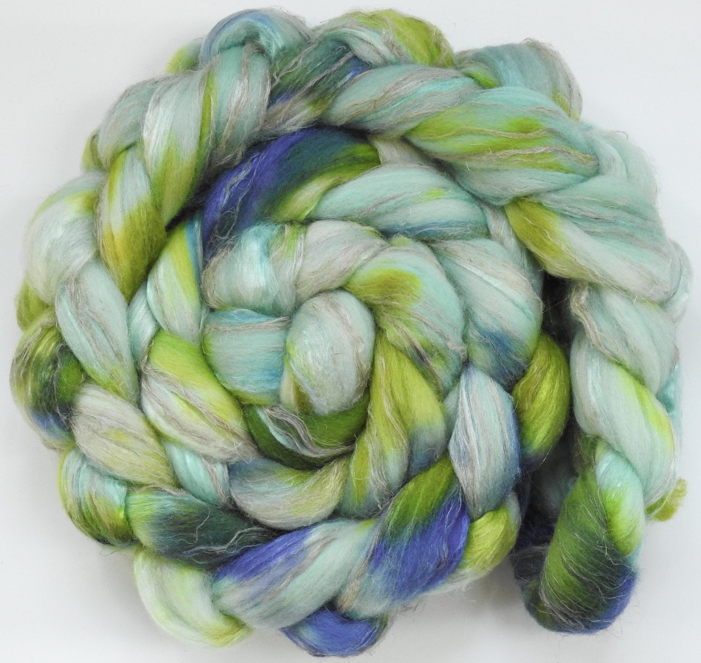 Chrysalis (6 oz)-Glazed Series - Merino/ Tussah Silk/ Natural Flax (50/25/25)