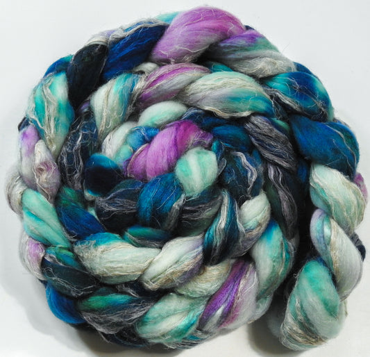 Brain Freeze (8.2 oz) - Merino/ Tussah Silk/ Natural Flax (50/25/25)