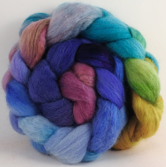 Batt in a Braid #43 -Larkspur (5.4 oz.) - Dorset/Cheviot/Kid Mohair (60/20/20)