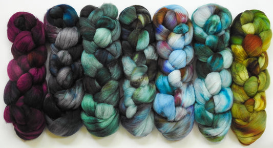 Old Oak Set (10 oz) - Fusion Series - Organic Polwarth / Silk (80/20)