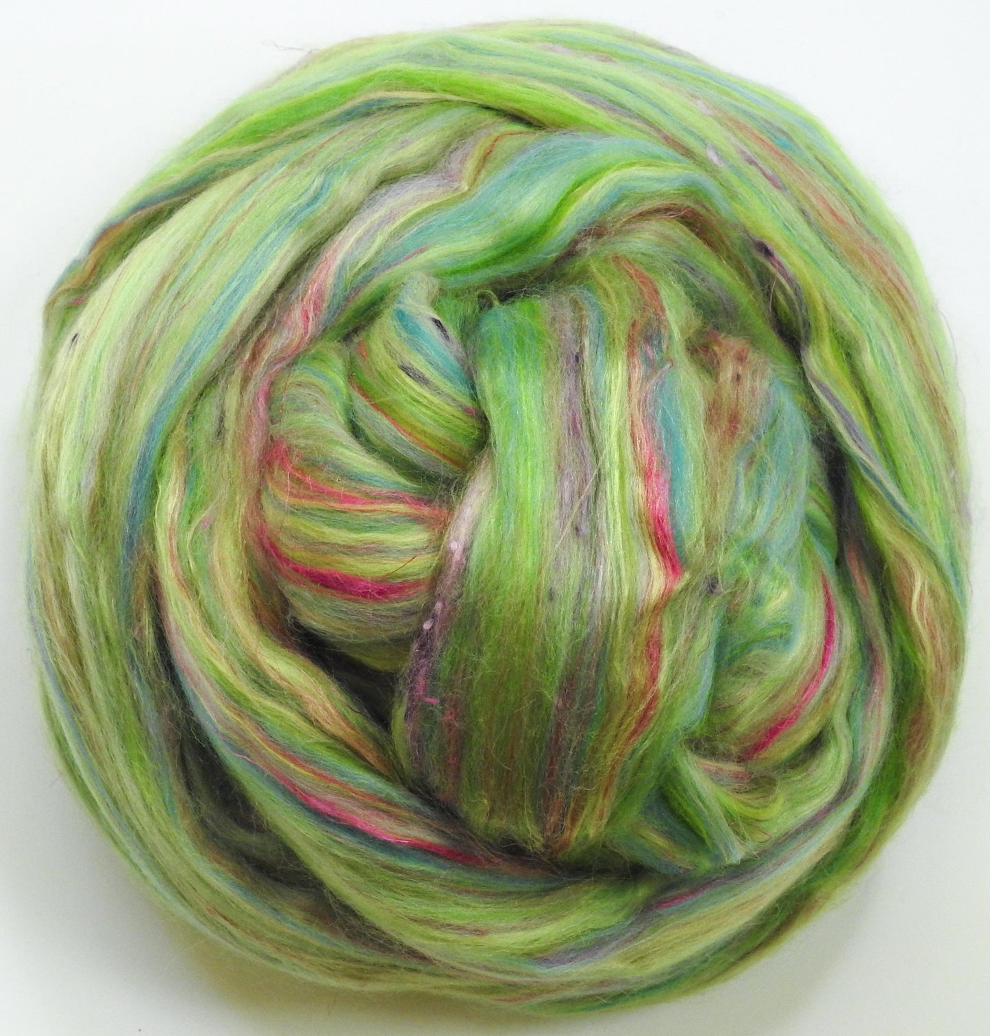 Leaf By Niggle - Merino/Mulberry silk/Tweed Blend /Flax (50/25/15/10)