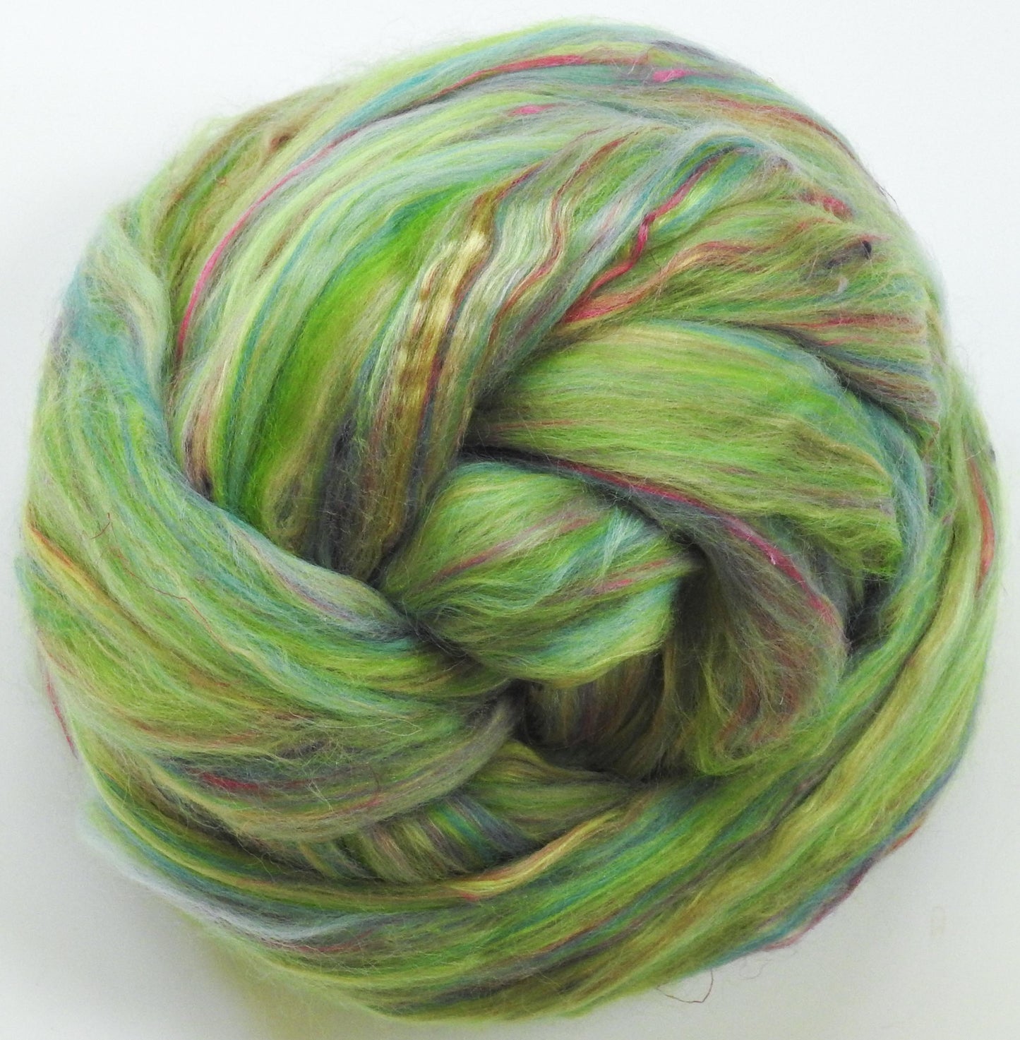 Leaf By Niggle - Merino/Mulberry silk/Tweed Blend /Flax (50/25/15/10)