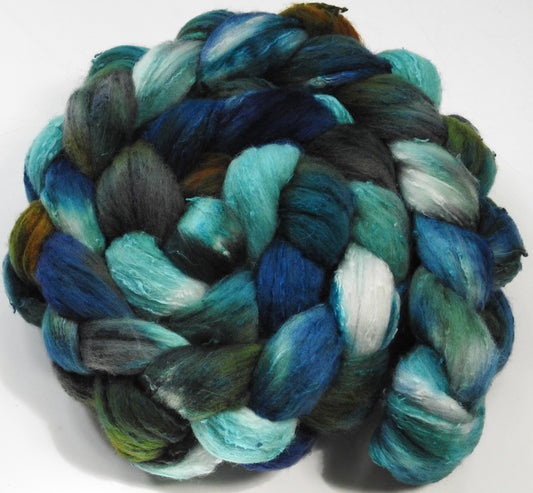 Kraken (5.5 oz)- 25 micron Merino/ Silk Slubs (70/30)