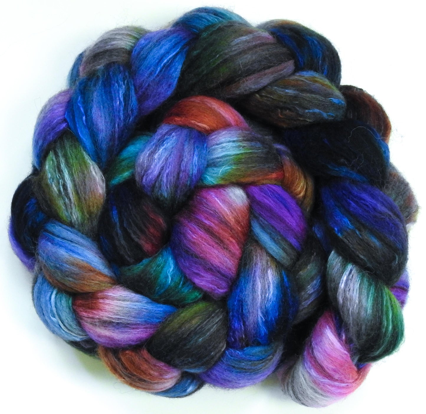 Mind Palace (5.5 oz) - Humbug Shetland/ Mulberry Silk (75/25)-Fusion Series
