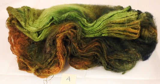 Silk Hankies ( Mawata) for Spinning and Felting - Inglenook Fibers