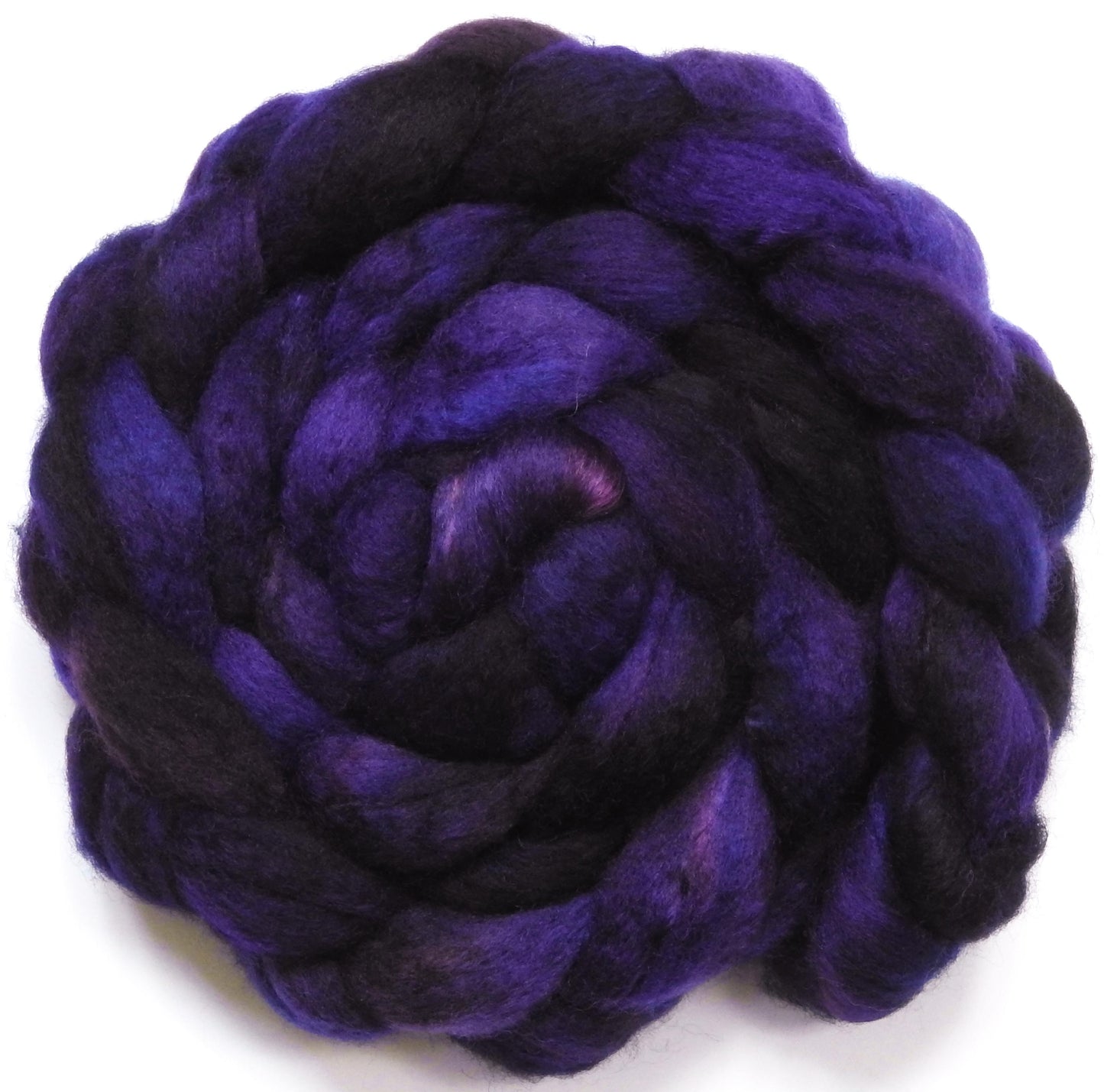 Queen of the Night (5.9 oz) -Glazed Solid- Blue-faced Leicester/ Mohair (70/30)