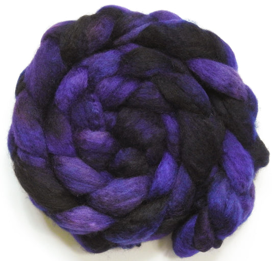 Queen of the Night (5.9 oz) -Glazed Solid- Blue-faced Leicester/ Mohair (70/30)