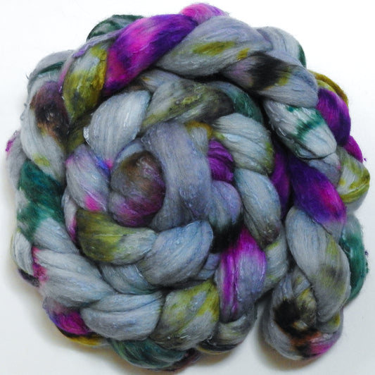Geode (5.4 oz)- 25 micron Merino/ Silk Slubs (70/30)