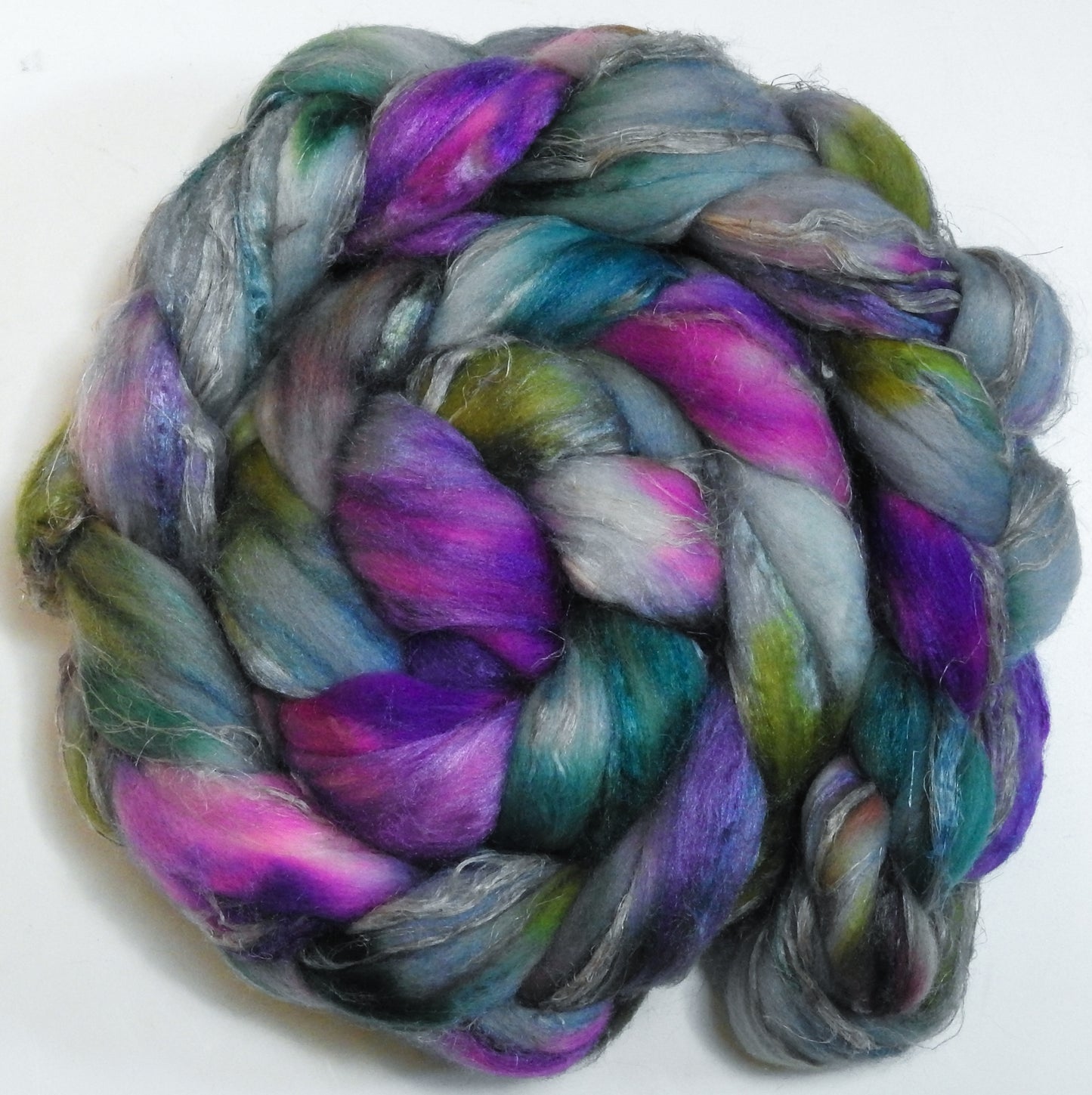 Geode (5.6 oz) - Merino/ Tussah Silk/ Natural Flax (50/25/25)
