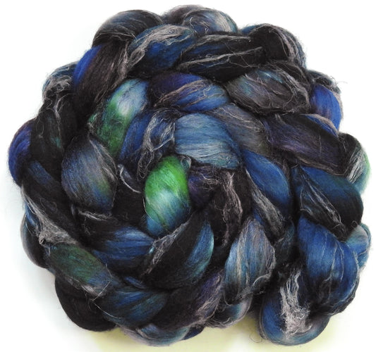 Stave Church -Fusion Series -(5.8 oz)  Merino/ Tussah Silk/ Natural Flax (50/25/25)