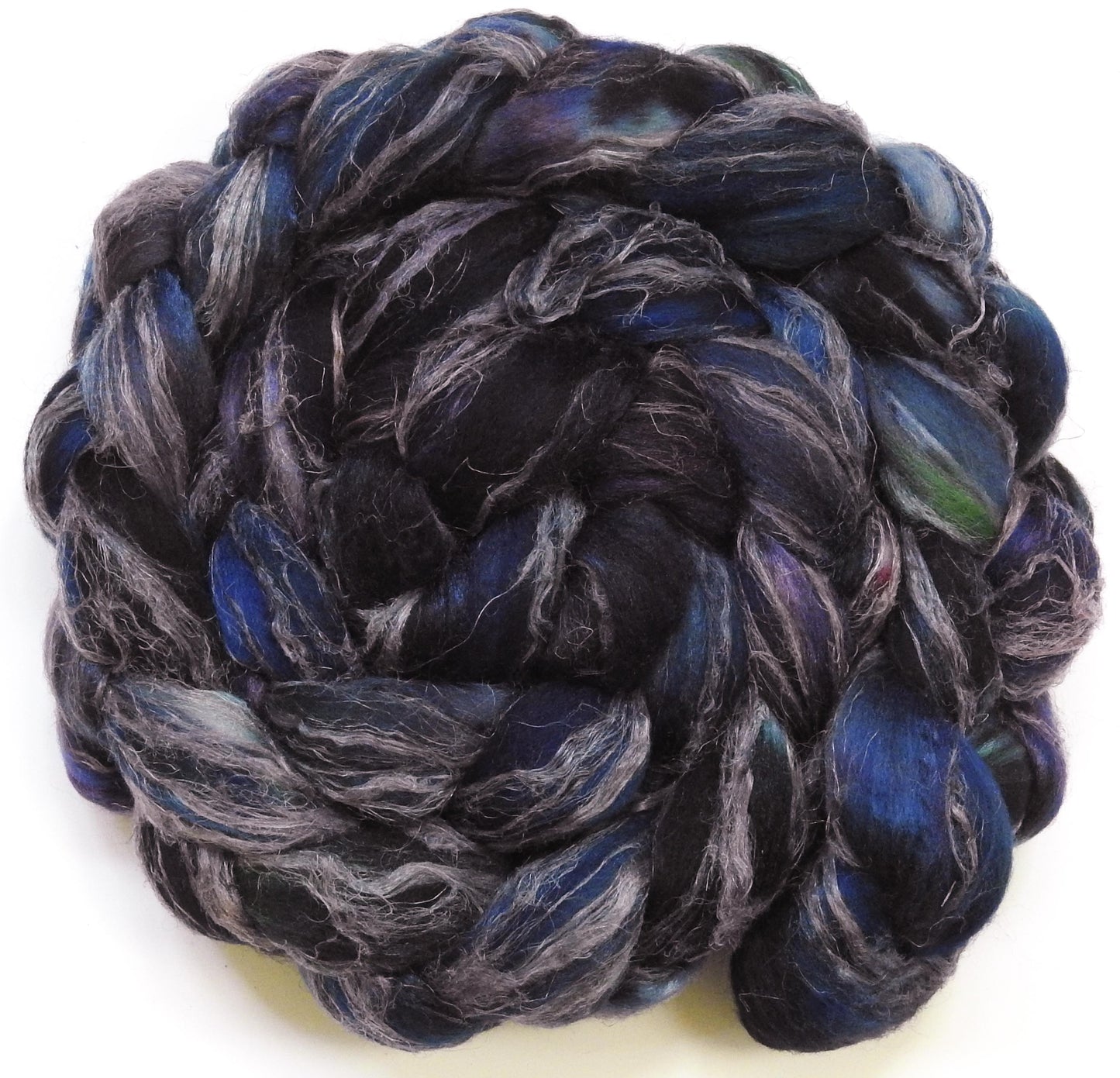 Stave Church -Fusion Series -(5.8 oz)  Merino/ Tussah Silk/ Natural Flax (50/25/25)