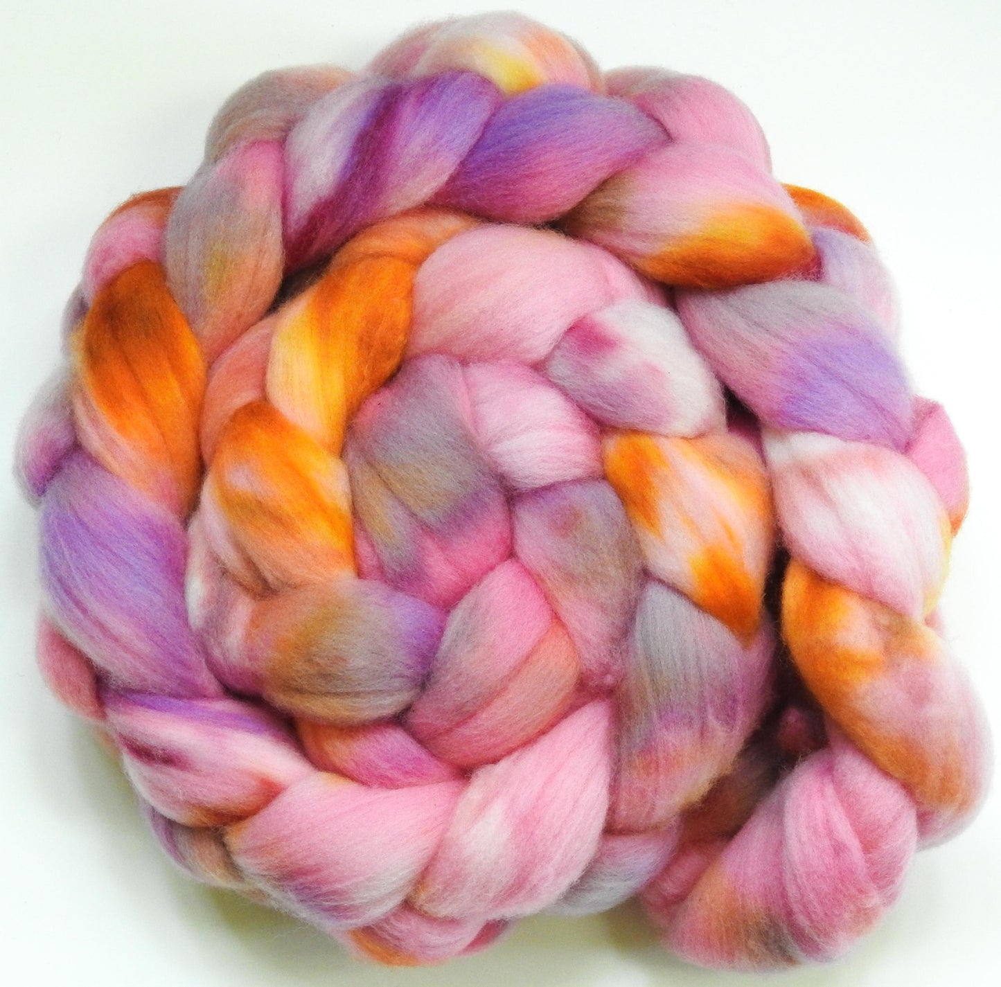 Bubblegum (5.9 oz.)- Glazed Solid- Organic Polwarth