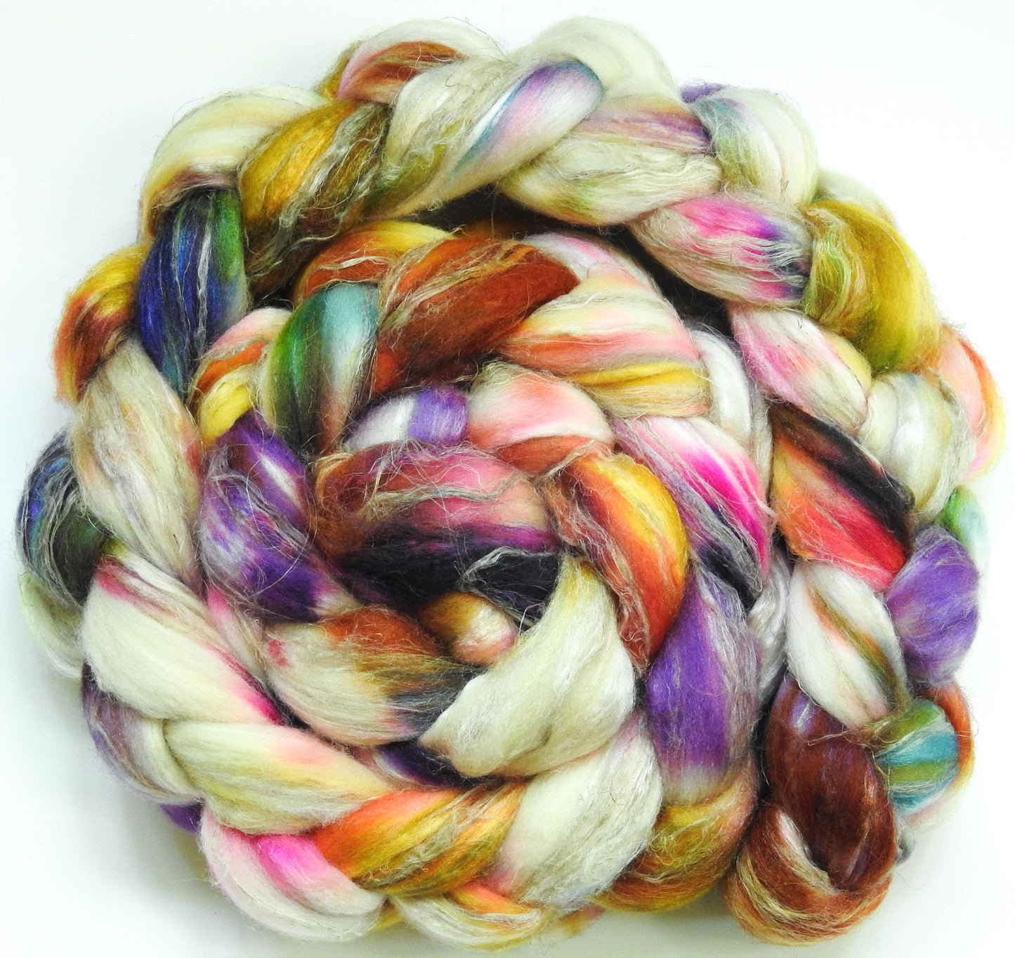 Sunbonnet -Fusion Series -(5.9 oz) Merino/ Tussah Silk/ Natural Flax (50/25/25)