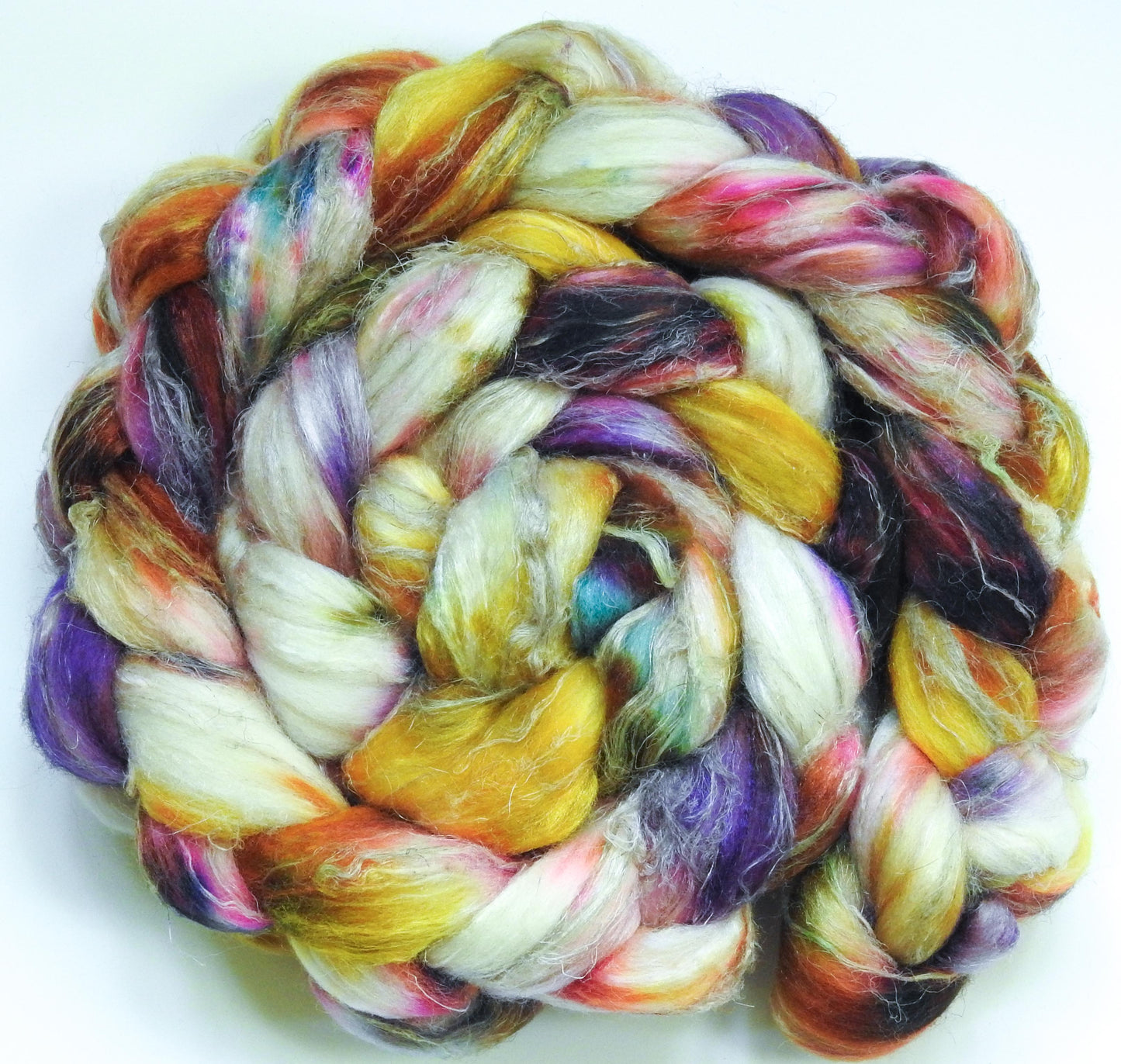 Sunbonnet -Fusion Series -(5.9 oz) Merino/ Tussah Silk/ Natural Flax (50/25/25)