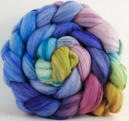 18.5 Micron Merino/ Mulberry Silk (70/30) - Larkspur - (5.3 oz)